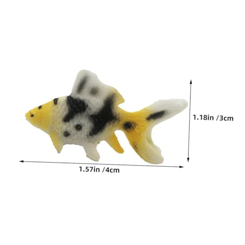 Beaupretty 24 Stück Teiliges Miniatur Goldfisch Figuren aus PVC Realistische Schwimmende Meereslebewesen Deko für Miniaturgärten Sammler Schreibtisch und Aquarium Zubehör Beaupretty 24 Stück Teiliges Miniatur Goldfisch Figuren aus PVC Realistische Schwimmende Meereslebewesen Deko für Miniaturgärten Sammler Schreibtisch und Aquarium Zubehör von Beaupretty