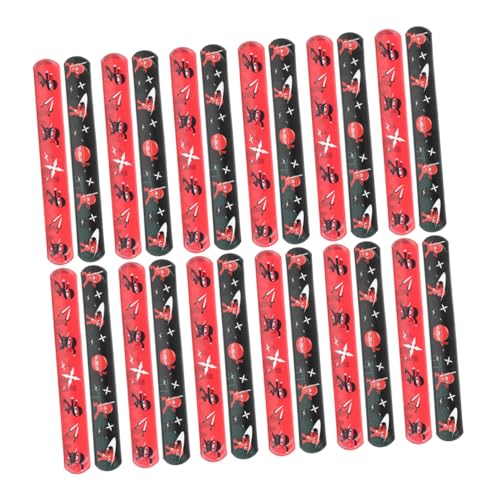 Beaupretty 24 Stück Teiliges Ninja Snap Armband aus Robustem PVC Leichte Knickarmbänder für Dekorative Party Accessoires mit Langlebigem Ninja Design Kompakt und Einfach Tragbar für Spiel Beaupretty 24 Stück Teiliges Ninja Snap Armband aus Robustem PVC Leichte Knickarmbänder für Dekorative Party Accessoires mit Langlebigem Ninja Design Kompakt und Einfach Tragbar für Spiel von Beaupretty