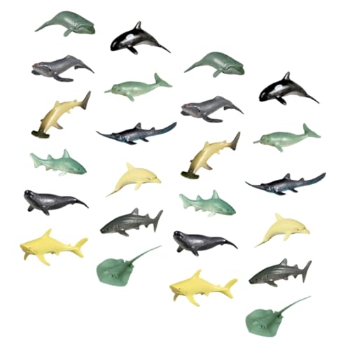 Beaupretty 24 Stück Teiliges Realistische Meeresbewohner Figuren aus PVC Stabile Simulation Tiere Pädagogische Aquarium Deko Sichere Kunststoffmodelle für Aquarien Beaupretty 24 Stück Teiliges Realistische Meeresbewohner Figuren aus PVC Stabile Simulation Tiere Pädagogische Aquarium Deko Sichere Kunststoffmodelle für Aquarien von Beaupretty