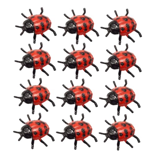 Beaupretty 24 Stück Teiliges Realistisches Ladybug Modell für Streiche PVC Simulation für Halloween Deko und Tragbare und Wiederverwendbare Kleine für Unvergessliche Überraschungen Beaupretty 24 Stück Teiliges Realistisches Ladybug Modell für Streiche PVC Simulation für Halloween Deko und Tragbare und Wiederverwendbare Kleine für Unvergessliche Überraschungen von Beaupretty