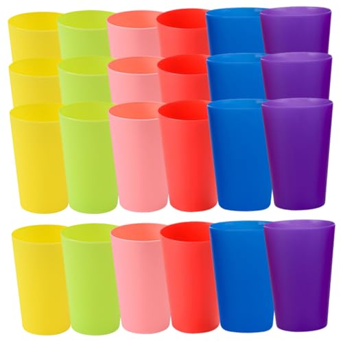 Beaupretty 24 Stück Teiliges Stapelbecher Spielset Fördert Feinmotorik und Konzentration Interaktives Lernspielzeug für Kleinkinder für Geburtstage Drinnen und Draußen Fördert Hand Auge von Beaupretty
