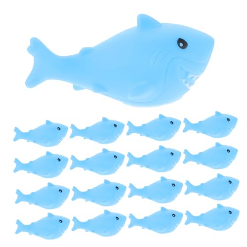 Beaupretty 24 Stück Teiliges aus Vinyl Quietschende Fisch Form Sicheres Wasserspielzeug für Kleinkinder für Badewanne Pool und Party Ablenkung Beim Baden für Jungen und Mädchen von Beaupretty