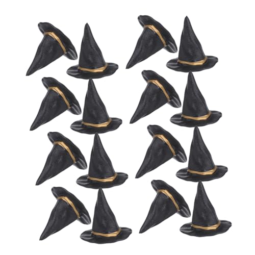 Beaupretty 24 Stück Weiche Hüte für Weinflaschen Partydekorationen und Zubehör für Puppenstuben für Halloween und Thematische Feiern von Beaupretty