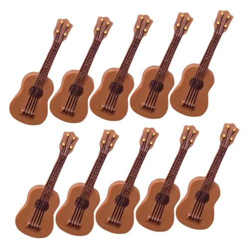 Beaupretty 25 Stück Miniatur Gitarrenmodell Teiliges aus Resin für Puppenhaus Dekoration Kreative Mini Instrumente für Miniatur Landschaften und Wohnaccessoires Beaupretty 25 Stück Miniatur Gitarrenmodell Teiliges aus Resin für Puppenhaus Dekoration Kreative Mini Instrumente für Miniatur Landschaften und Wohnaccessoires von Beaupretty