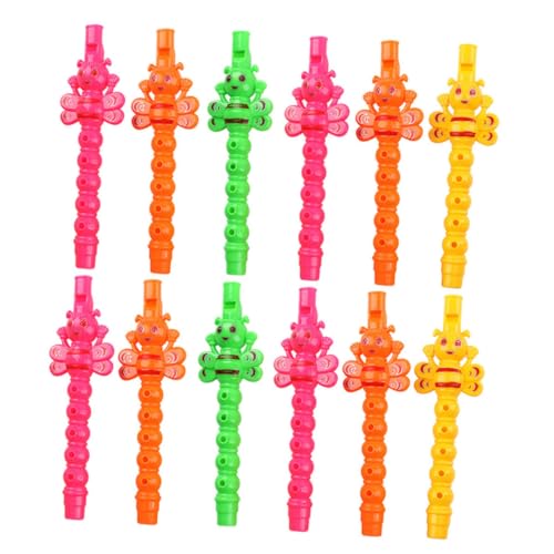 Beaupretty 25 Stück Teiliges Klarinetten Leichte Mini Plastikflöte für Anfänger Pädagogisches Musikspielzeug für Jungen und Mädchen für Schule Party und Gemeinsame Zufällige Zufällige Farbe von Beaupretty