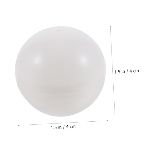 Beaupretty 25 Stück Teiliges Weiße PVC lottokugeln zum Öffnen Wiederverwendbare Party Tombola bälle für Aktivitäten Befüllbare Spielkugeln für Überraschungen und Unterhaltung von Beaupretty