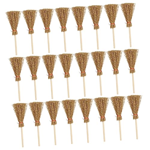 Beaupretty 25Stücke Mini Holzbesen für Puppenhaus Zubehör für Mikrolandschaften DIY Dekoration und Halloween Sicher Beaupretty 25Stücke Mini Holzbesen für Puppenhaus Zubehör für Mikrolandschaften DIY Dekoration und Halloween Sicher von Beaupretty
