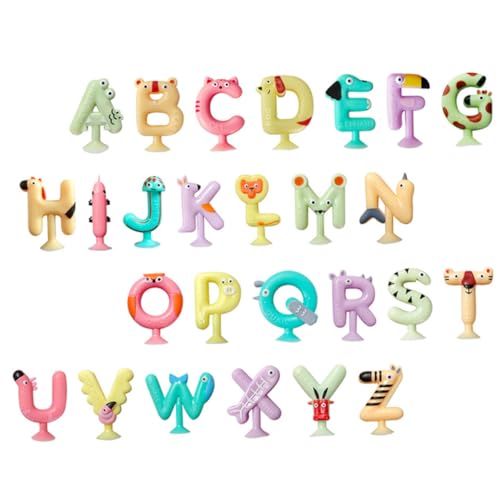 Beaupretty 26 Stück Teiliges Saugnapf Badespielzeug Alphabet Tierformen Lernspielzeug für Ab Jahren Pädagogisches Buchstaben Spiel Kognition Motorik und Frühkindlichem Lernen im Bad Beaupretty 26 Stück Teiliges Saugnapf Badespielzeug Alphabet Tierformen Lernspielzeug für Ab Jahren Pädagogisches Buchstaben Spiel Kognition Motorik und Frühkindlichem Lernen im Bad von Beaupretty