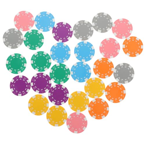 Beaupretty 28 Stück Teiliges Poker Chips aus Material Stapelbare Zählchips für Spiele Partyzubehör für Pokernächte und Belohnungssysteme Beaupretty 28 Stück Teiliges Poker Chips aus Material Stapelbare Zählchips für Spiele Partyzubehör für Pokernächte und Belohnungssysteme von Beaupretty