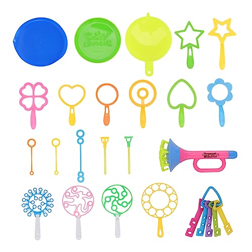 Beaupretty 29 Stück Teiliges Bubble Water Toy mit Langlebigem Griff und Praktischem Tablett Lustiges Seifenblasenstab für Sommer Party und Outdoor Aktivitäten Beaupretty 29 Stück Teiliges Bubble Water Toy mit Langlebigem Griff und Praktischem Tablett Lustiges Seifenblasenstab für Sommer Party und Outdoor Aktivitäten von Beaupretty