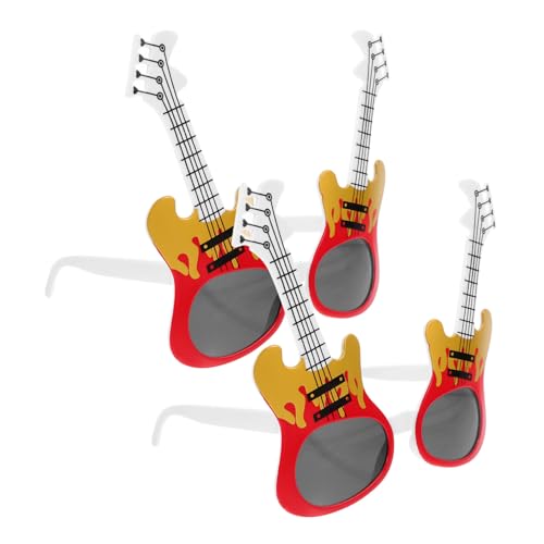 Beaupretty 2Paare Gitarre Sonnenbrille Lustige Festival Brillen Abs Kostümzubehör für Party Dekoration Foto Requisiten Auffällige Farben für Musikfestivals Feiern Beaupretty 2Paare Gitarre Sonnenbrille Lustige Festival Brillen Abs Kostümzubehör für Party Dekoration Foto Requisiten Auffällige Farben für Musikfestivals Feiern von Beaupretty