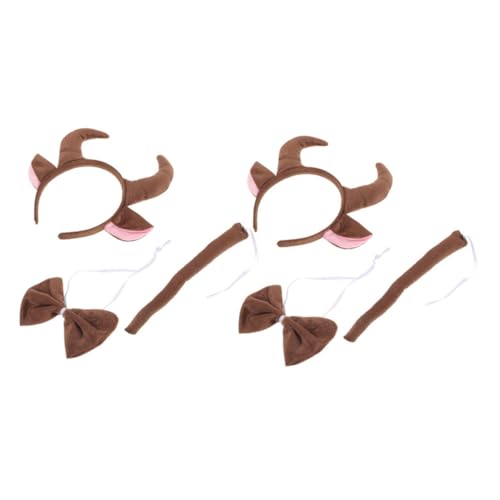 Beaupretty 2Sätze Tierohren Haarreifen mit Fliege für Kinderpartys Dekorative Cosplay Accessoires für Geburtstagsfeiern Festivals Beaupretty 2Sätze Tierohren Haarreifen mit Fliege für Kinderpartys Dekorative Cosplay Accessoires für Geburtstagsfeiern Festivals von Beaupretty