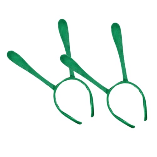 Beaupretty 2Stücke Bienenantenne Haarbänder Cosplay Haarschmuck für Partys und Festivals Grünes Design Bequem und für Halloween und Besondere Anlässe von Beaupretty