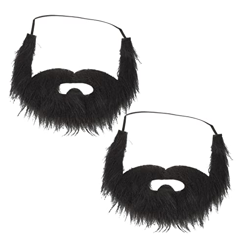 Beaupretty 2Stücke Dekorative Fake Für Lustige Falsche Schnurrbärte Für Karneval Cosplay Halloween Selbstklebende Accessoires Für Erwachsene Beaupretty 2Stücke Dekorative Fake Für Lustige Falsche Schnurrbärte Für Karneval Cosplay Halloween Selbstklebende Accessoires Für Erwachsene von Beaupretty