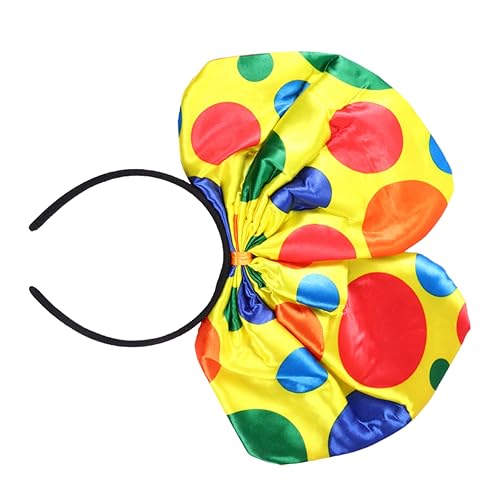 Beaupretty 2Stücke Haarreifen Bowknot Stirnbänder für Clown Cosplay Kopfbedeckung für Geburtstagsfeiern und Kostümpartys Lustiger Kopfschmuck für Kleine Beaupretty 2Stücke Haarreifen Bowknot Stirnbänder für Clown Cosplay Kopfbedeckung für Geburtstagsfeiern und Kostümpartys Lustiger Kopfschmuck für Kleine von Beaupretty