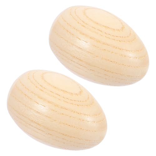 Beaupretty 2Stücke Holz Ei Maracas Shaker Musikinstrument für Klangspielzeug Lehrreiches Holzspielzeug für Kreative Musikmomente Beaupretty 2Stücke Holz Ei Maracas Shaker Musikinstrument für Klangspielzeug Lehrreiches Holzspielzeug für Kreative Musikmomente von Beaupretty