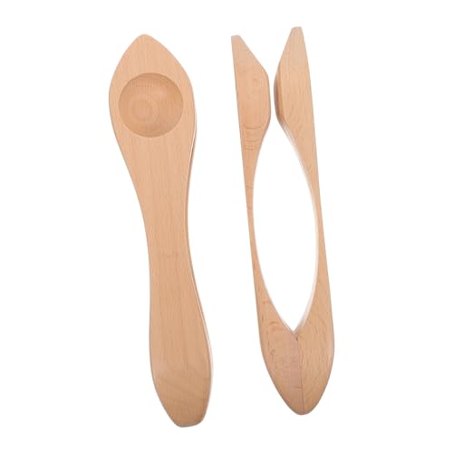 Beaupretty 2Stücke Holz Musikalische Löffel Kindergarten Percussion Instrumente für Frühe Bildung und Musikalische Robuste und Langlebige Holzmaterialien Perfektes Beaupretty 2Stücke Holz Musikalische Löffel Kindergarten Percussion Instrumente für Frühe Bildung und Musikalische Robuste und Langlebige Holzmaterialien Perfektes von Beaupretty