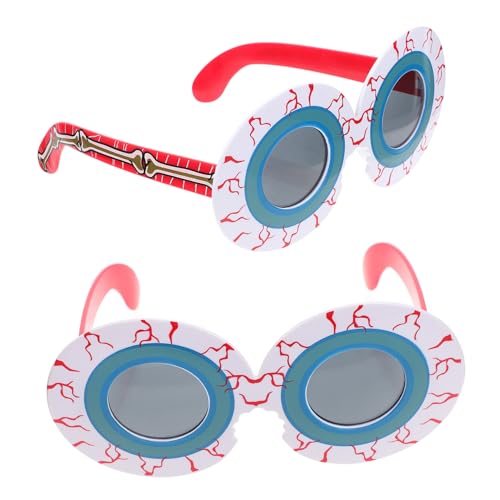 Beaupretty 2Stücke Lustige Halloween Brille Für Kostümparty Exzentrische Augenmaske Mit Lebendigen Farben Für Erwachsene Cosplay Feierlichkeiten Beaupretty 2Stücke Lustige Halloween Brille Für Kostümparty Exzentrische Augenmaske Mit Lebendigen Farben Für Erwachsene Cosplay Feierlichkeiten von Beaupretty