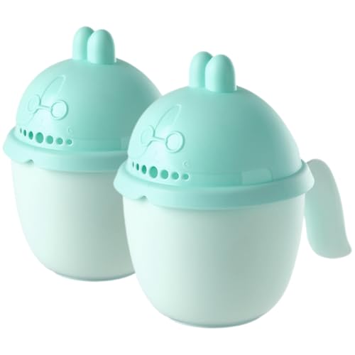 Beaupretty 2Stücke Shampoo Spülbecher Cartoon Haarspritzbecher für Ergonomisches Design Sicheres Baden ohne Augenbrennen für Babybadewanne und Shampoo Anwendung von Beaupretty