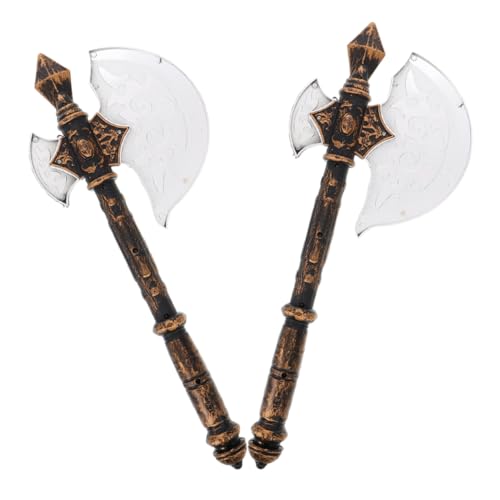 Beaupretty 2pcs Ax Requisiten Simulation Axe Requisiten Gefälschte Ax -Requisiten Für Halloween Performance Partys Stage Show Und Cosplay Festival Dekoration (zufällige Farbe) von Beaupretty
