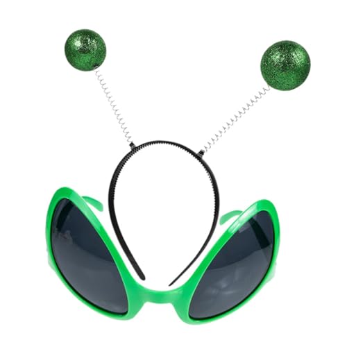 Beaupretty 2stücke Teiliges Kopfband Und Brille Lustige Antenne Kopfbedeckung Mit Sonnenbrille Für Halloween Und Kostümpartys Accessoires Und Festlichkeiten von Beaupretty