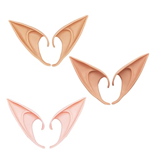 Beaupretty 3 Paare Ersatzohren Dekorative und Strapazierfähige Cosplay Requisiten Wiederverwendbar für Halloween Partys Einfach Anzubringen und Abzunehmen mit Verschiedenen Farbmöglichkeiten Beaupretty 3 Paare Ersatzohren Dekorative und Strapazierfähige Cosplay Requisiten Wiederverwendbar für Halloween Partys Einfach Anzubringen und Abzunehmen mit Verschiedenen Farbmöglichkeiten von Beaupretty