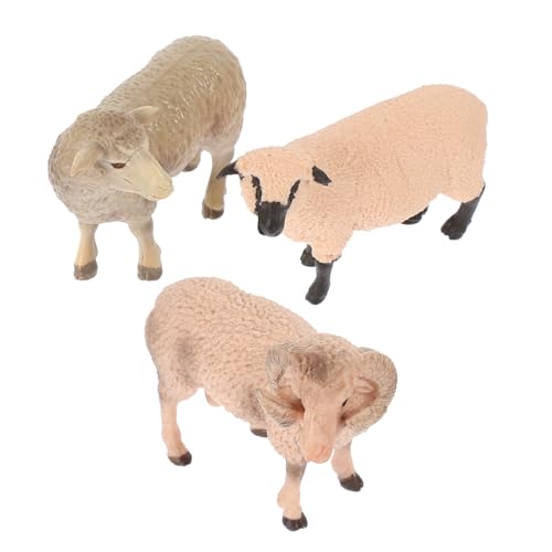 Beaupretty 3 STÜCKE Realistische Schafmodelle Naturgetreue Tierfiguren für für Zuhause und Schule Kreative Schafdekoration und Ornamente Beaupretty 3 STÜCKE Realistische Schafmodelle Naturgetreue Tierfiguren für für Zuhause und Schule Kreative Schafdekoration und Ornamente von Beaupretty