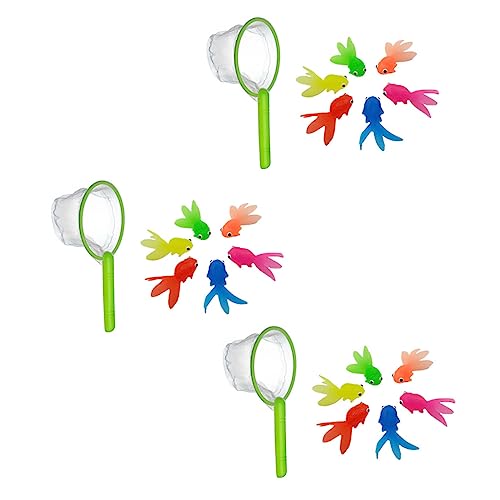 Beaupretty 3 Sätze Bunte Goldfisch Badespielzeuge aus Weichem für Realistische Wasserfiguren mit Netz Pädagogisch Fördernd für Badewanne und Outdoor Wasserspaß Zufällige Zufällige Farbe Beaupretty 3 Sätze Bunte Goldfisch Badespielzeuge aus Weichem für Realistische Wasserfiguren mit Netz Pädagogisch Fördernd für Badewanne und Outdoor Wasserspaß Zufällige Zufällige Farbe von Beaupretty