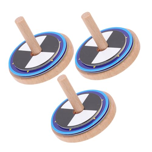 Beaupretty 3 Sätze Bunte Holzkreisel für Leichtes Natürliches Steckspielzeug Handgefertigt mit Lebendigen Farben als für Outdoor Spielspaß Beaupretty 3 Sätze Bunte Holzkreisel für Leichtes Natürliches Steckspielzeug Handgefertigt mit Lebendigen Farben als für Outdoor Spielspaß von Beaupretty