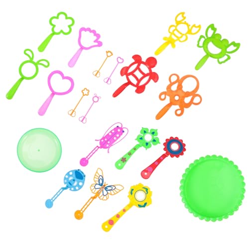 Beaupretty 3 Sätze Buntes Seifenblasen Set Set mit Farbigen Blasenstäben für Outdoor Aktivitäten Sicher und Langlebig Geeignet für Ab Jahren Zufällige Farbe Zufällige Farbe von Beaupretty