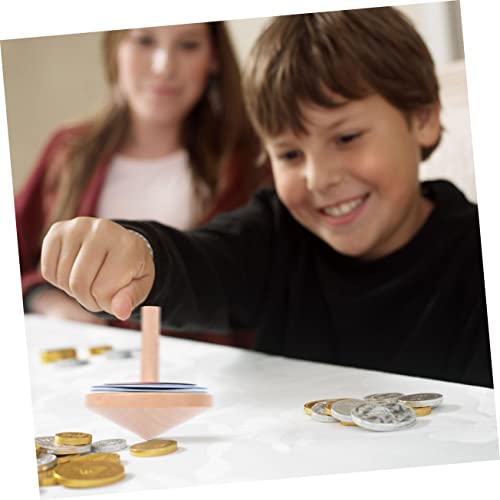 Beaupretty 3 Sätze Holz für Bunte Farbige Gyro Spielzeuge Hand Augen Koordination Langlebig und Kreativ als für Kindergeburtstag und Freizeitspaß von Beaupretty