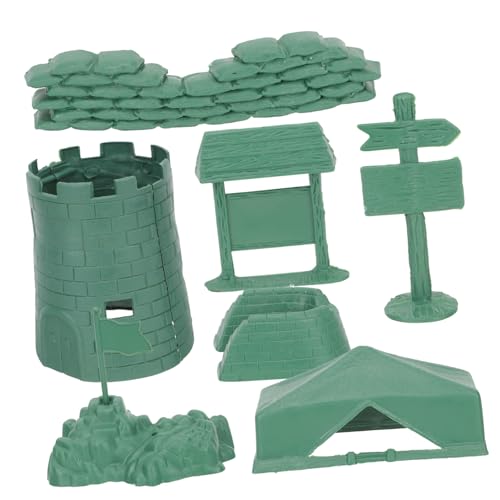 Beaupretty 3 Sätze Militärisches Modellbau Teilig DIY Militärspielzeug mit Sandbox Szenen Detaillierte Militärmodelle Kompakt Einfach zu Montieren für Sammler von Beaupretty