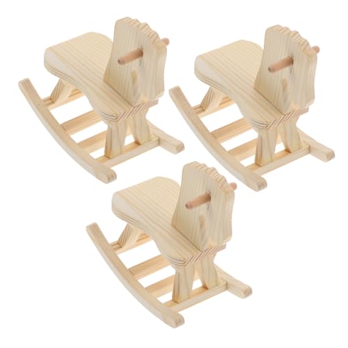 Beaupretty 3 Sätze Teiliges Holz Puzzle Modell für DIY Montage Hand Auge Koordination und Kreativität Glatte Verarbeitung Lernspielzeug Geburtstag von Beaupretty