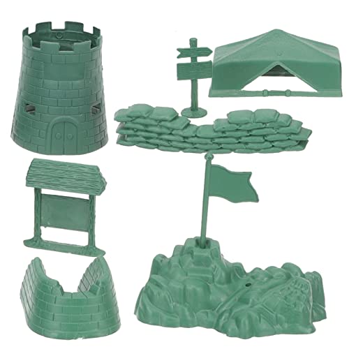 Beaupretty 3 Sätze Teiliges Modellspielzeug Teiliges DIY Sandbox Militärspielzeug für Jungen Robust Dekorativ Fördert Organisation und Rollenspiel von Beaupretty