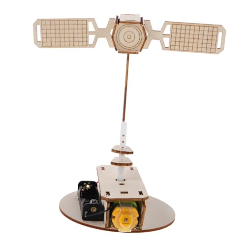 Beaupretty 3 Satz Stem Bausatz Satellitenmodell mit Beweglichen DIY Weltraum Puzzle für Pädagogisches Astronomie Lernspielzeug für Jungen und Mädchen Experimentierkasten von Beaupretty