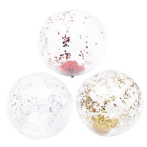 Beaupretty 3 Stück Aufblasbare Strandbälle mit Glitzer PVC Sequin Strandspielzeuge für Sommerpartys Geburtstagsfeiern und Gemeinschaftsveranstaltungen Sicher und Beaupretty 3 Stück Aufblasbare Strandbälle mit Glitzer PVC Sequin Strandspielzeuge für Sommerpartys Geburtstagsfeiern und Gemeinschaftsveranstaltungen Sicher und von Beaupretty