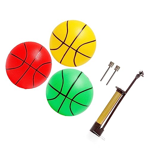 Beaupretty 3 Stück Basketballspielzeug aus Dickem PVC mit Pumpe Leichte Bälle für Kleinkinder Farblich Sortiert für Pool und Outdoor Spielspaß Zufällige Farbe Zufällige Farbe Beaupretty 3 Stück Basketballspielzeug aus Dickem PVC mit Pumpe Leichte Bälle für Kleinkinder Farblich Sortiert für Pool und Outdoor Spielspaß Zufällige Farbe Zufällige Farbe von Beaupretty