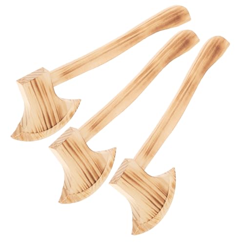Beaupretty 3 Stück Holz Halloween Requisiten Cosplay Langlebige Dekoration für Gruselpartys und Bühnenaufführungen für Halloween Deko und Rollenspiele von Beaupretty
