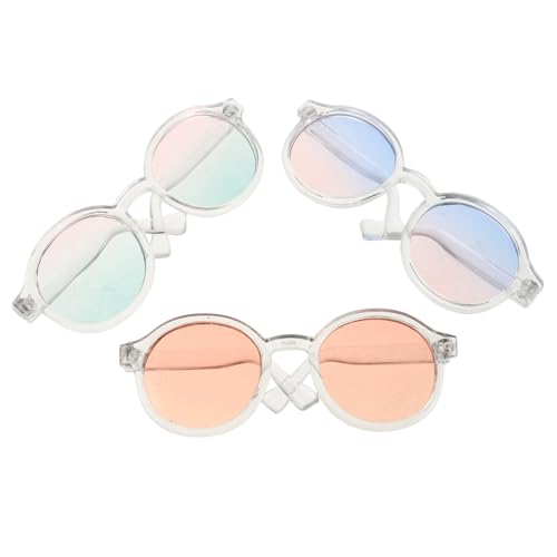 Beaupretty 3 Stück Mini Puppenbrillen aus Kunststoff für Puppen Modische Sonnenbrillen und Brillen als DIY Puppenhaus Zubehör Niedliche Mini Doll Dress Up Accessoires Beaupretty 3 Stück Mini Puppenbrillen aus Kunststoff für Puppen Modische Sonnenbrillen und Brillen als DIY Puppenhaus Zubehör Niedliche Mini Doll Dress Up Accessoires von Beaupretty