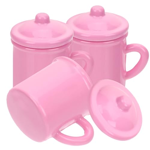 Beaupretty 3 Stück Miniaturen Romantisches für Puppenhaus und Kinderküche Kompakt und Leicht von Beaupretty