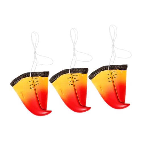 Beaupretty 3 Stück Papageien Nasenrequisiten Realistische Kostümzubehör für Partys Cosplay und Halloween Leicht Tragbar aus Strapazierfähigem Vinyl Gefertigt Auffälliges Design für von Beaupretty