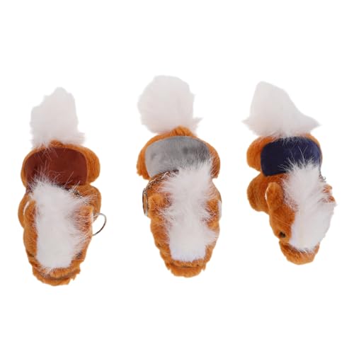 Beaupretty 3 Stück Pferd Plüsch Schlüsselanhänger Zodiac Tier Maskottchen für Neujahr Süße Pferd Tasche Charm Anhänger für Haustiere Partygeschenk Beaupretty 3 Stück Pferd Plüsch Schlüsselanhänger Zodiac Tier Maskottchen für Neujahr Süße Pferd Tasche Charm Anhänger für Haustiere Partygeschenk von Beaupretty