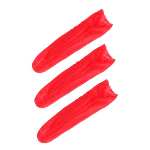 Beaupretty 3 Stück Realistische Rote Lange Zungen Requisiten für Horrortricks Bühnenauftritte Halloween Deko Realistisch Detailgetreu Wiederverwendbar für Cosplay und Party Beaupretty 3 Stück Realistische Rote Lange Zungen Requisiten für Horrortricks Bühnenauftritte Halloween Deko Realistisch Detailgetreu Wiederverwendbar für Cosplay und Party von Beaupretty