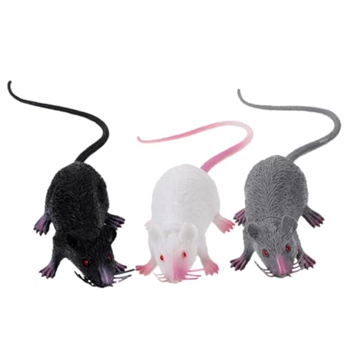 Beaupretty 3 Stück Realistisches Vinyl mausmodell Detailgetreu Gefertigt Vielseitig Einsetzbar als Halloween deko Streiche Requisit Lernhilfe und Partyaccessoire Inklusive Schwarzer Weißer Beaupretty 3 Stück Realistisches Vinyl mausmodell Detailgetreu Gefertigt Vielseitig Einsetzbar als Halloween deko Streiche Requisit Lernhilfe und Partyaccessoire Inklusive Schwarzer Weißer von Beaupretty