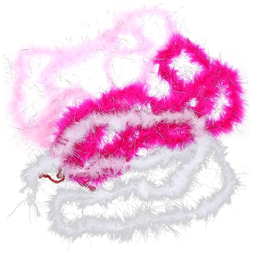 Beaupretty 3 Stück Streifen Dekoration Bis Blau Party Requisiten Rosa Boa Truthahn Federn Trim Party Bulk Feder Boa Herstellung Zubehör Truthahn Federn Streifen Truthahn Feder Boa Grün von Beaupretty