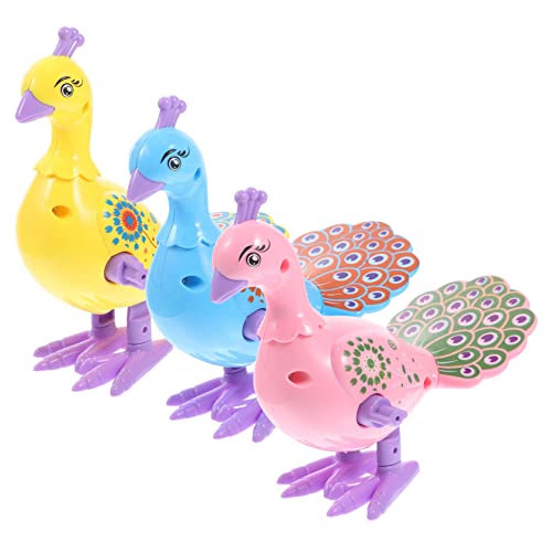 Beaupretty 3 Stück Teiliges Aufziehspielzeug Lustige Tragbare und Bewegliche Spielzeuge für Partys mit Bunten Pinguinen Blau Gelb Batteriefrei für Ab Jahren von Beaupretty