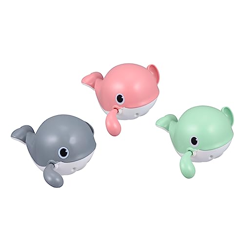 Beaupretty 3 Stück Teiliges Badespielzeug Wal Design Spritzwasser für Baden Schwimmen Frei Schnelltrocknend Geeignet für Badewanne Dusche und Pool von Beaupretty