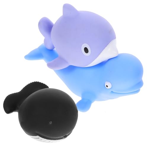 Beaupretty 3 Stück Teiliges Badespielzeug mit Schwimmenden Meerestieren Motorikfördernd Kompakt und Tragbar Geeignet für Kleinkinder Badewanne und Poolspaß von Beaupretty