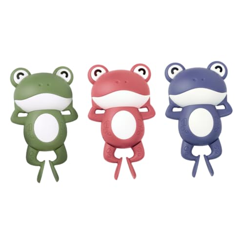 Beaupretty 3 Stück Teiliges Badewannenspielzeug Aufziehbare Schwimmende Froschfiguren in Sicheres Bade für Kleinkinder und Junge Mädchen für Badespaß und Planschbecken Beaupretty 3 Stück Teiliges Badewannenspielzeug Aufziehbare Schwimmende Froschfiguren in Sicheres Bade für Kleinkinder und Junge Mädchen für Badespaß und Planschbecken von Beaupretty
