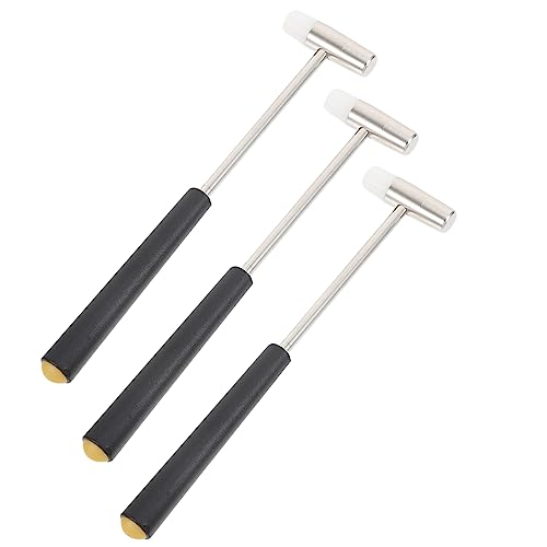 Beaupretty 3 Stück Teiliges Bauhammer Doppelseitiger Spielzeughammer für Sicheres für Kleine Hände Geschicklichkeit und Koordination von Beaupretty
